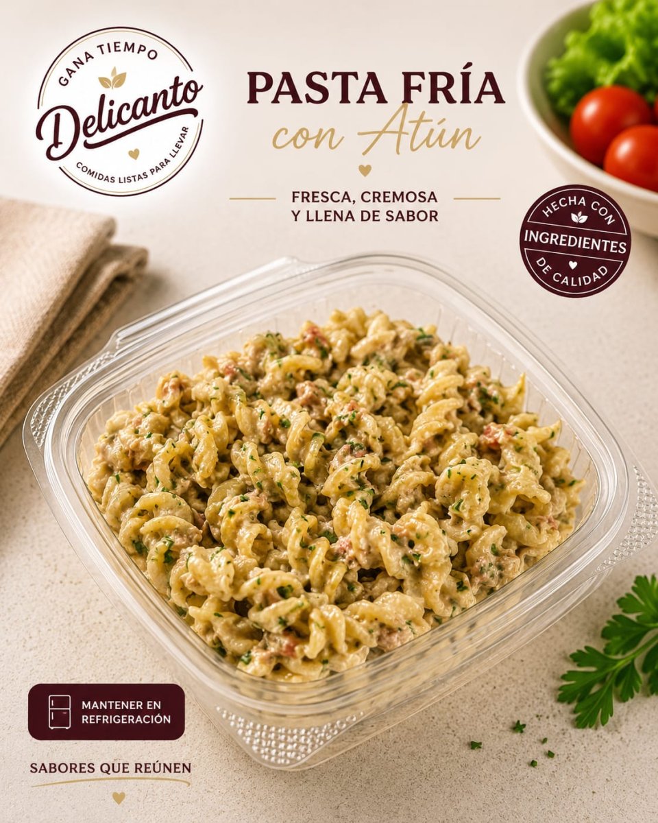 Pasta fría con Atún